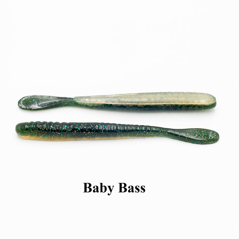 Load image into Gallery viewer, Zipper 4" Pudgy Worm (Handpoured)
