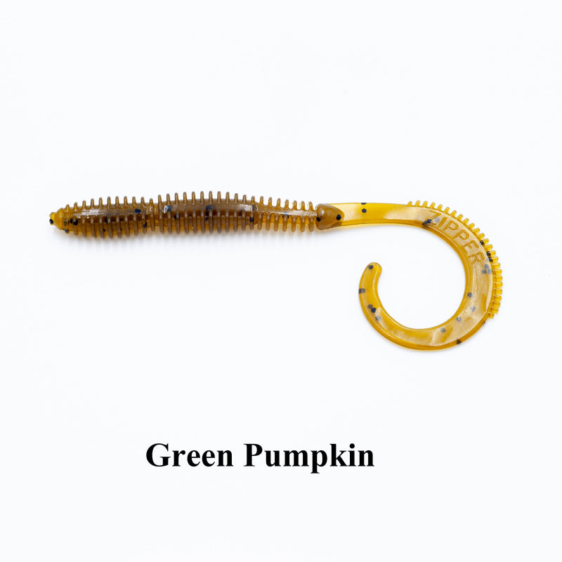 Load image into Gallery viewer, Zipper Drop Shot Curly Shaker
