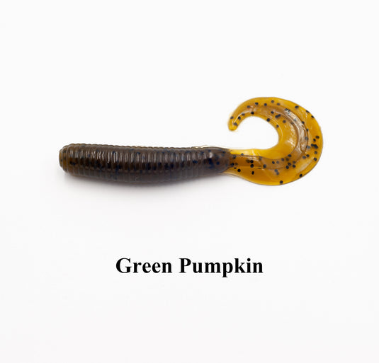 Case Curl Tail Grub 4" 25 Pack