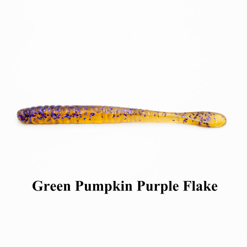 Load image into Gallery viewer, Zipper 4" Pudgy Worm (Handpoured)
