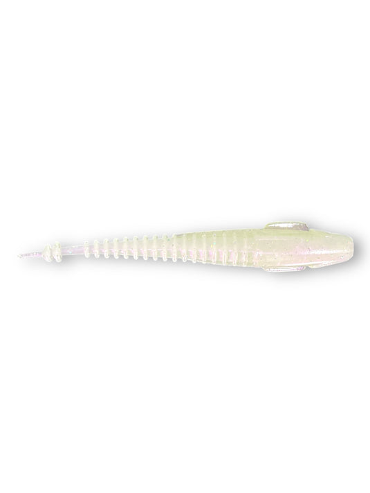 cream 3 shad fishing lures Winged Needle Shad – 3 Brothers Baits
