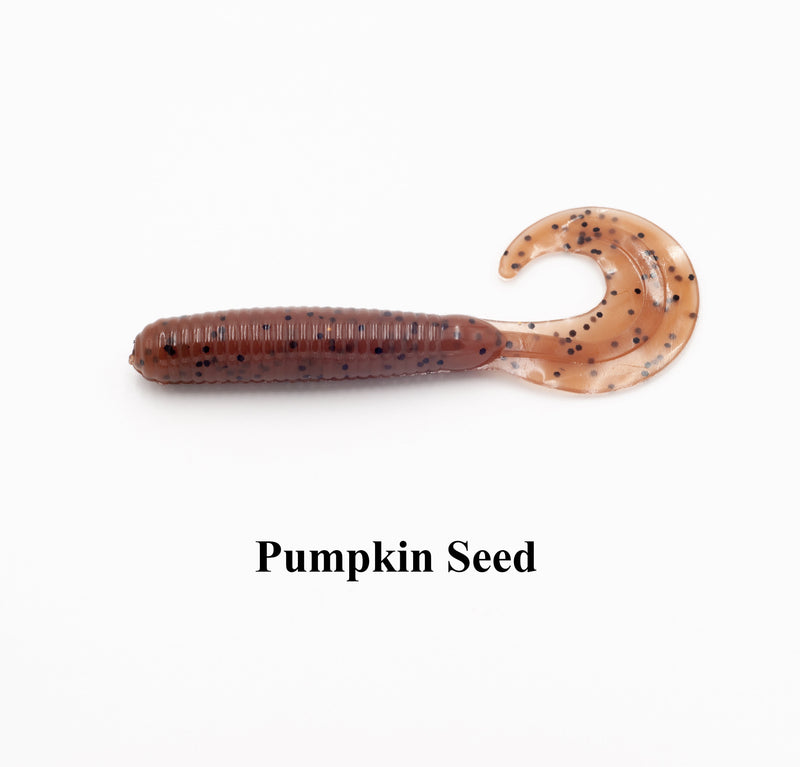 Load image into Gallery viewer, Case Curl Tail Grub 4" 25 Pack
