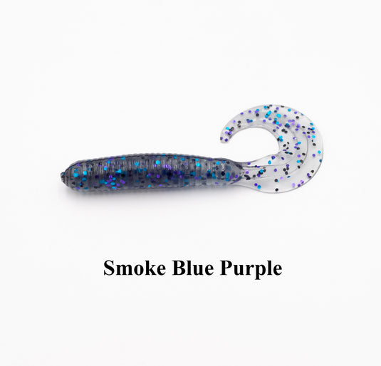 Case Curl Tail Grub 4" 25 Pack