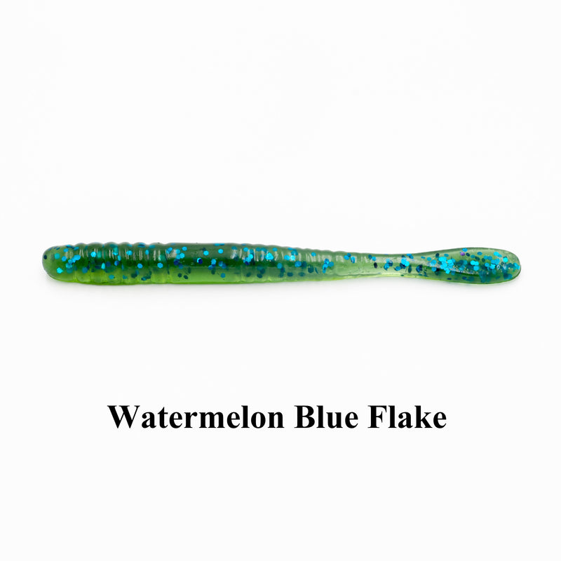 Load image into Gallery viewer, Zipper 4" Pudgy Worm (Handpoured)
