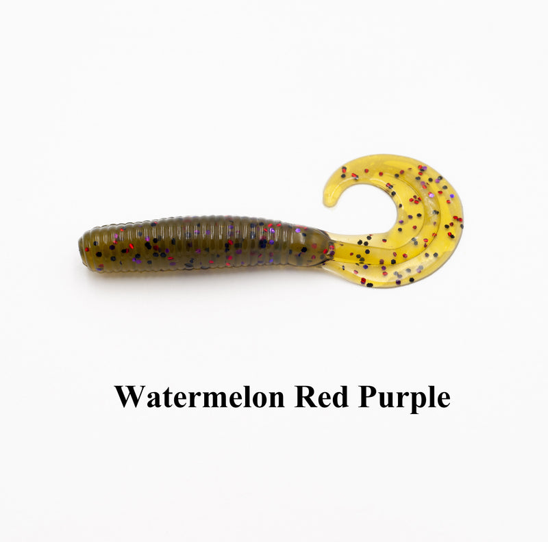 Load image into Gallery viewer, Case Curl Tail Grub 4" 25 Pack
